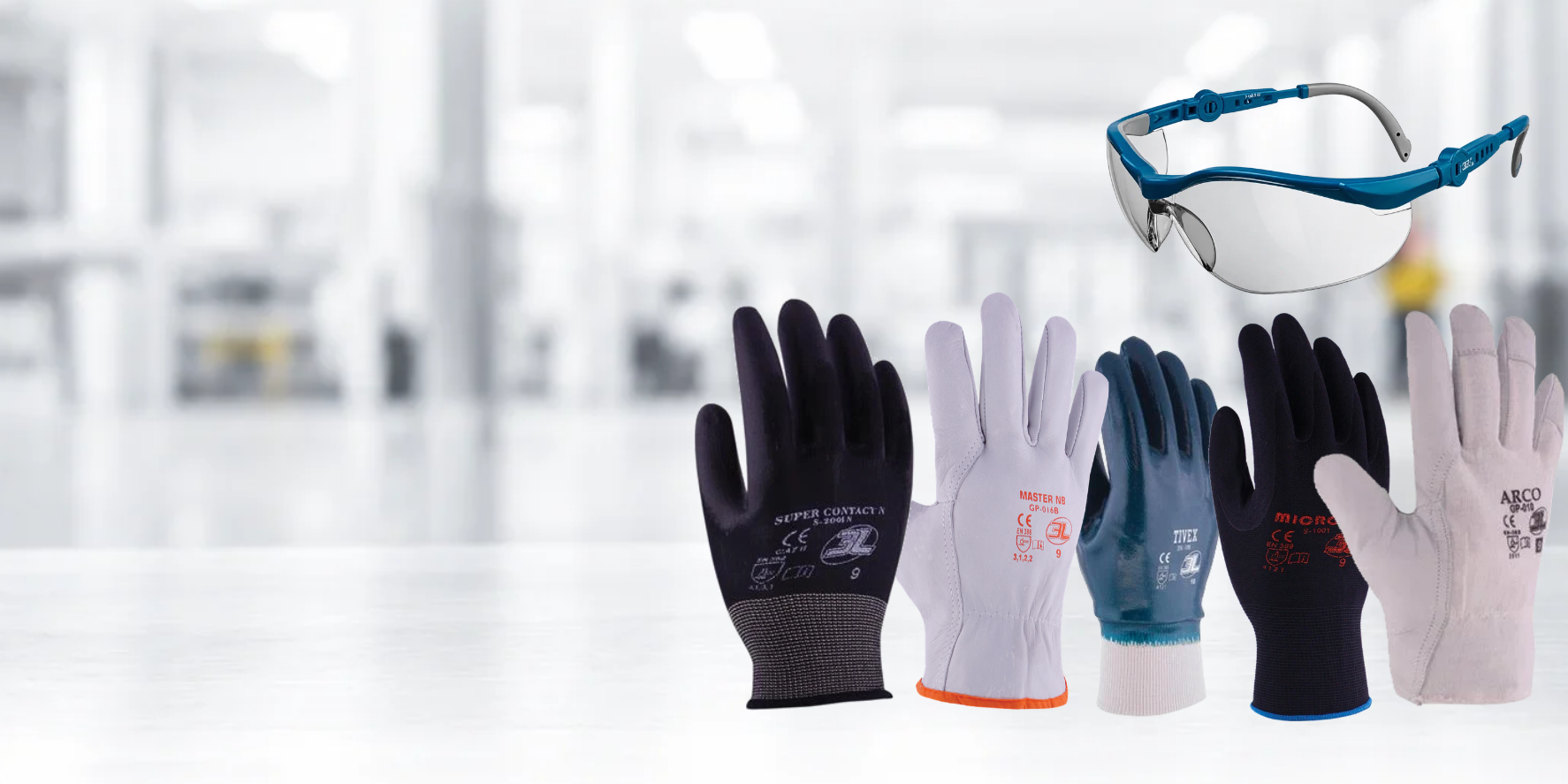1 Paquete de guantes = Gafas gratis