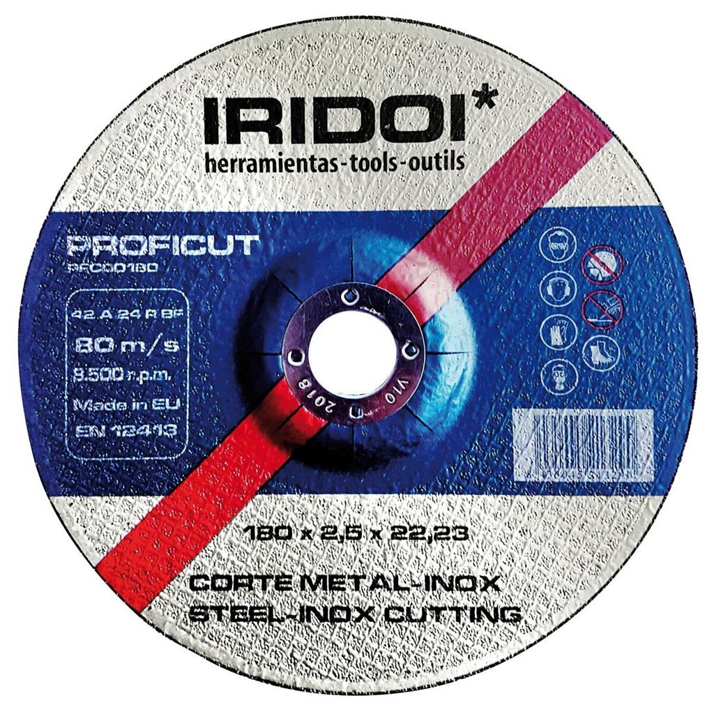 DISCO IRIDOI CORTE PROFICUT 125X2,5MM PFC00125