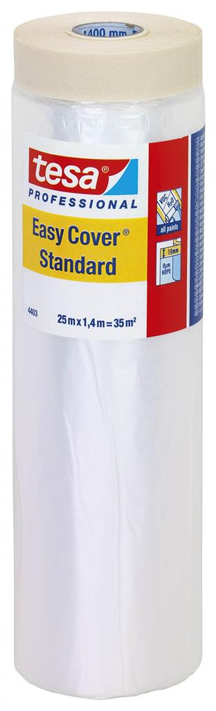 CINTA PINTOR CON PLASTICO TESA 4403 25MX550MM