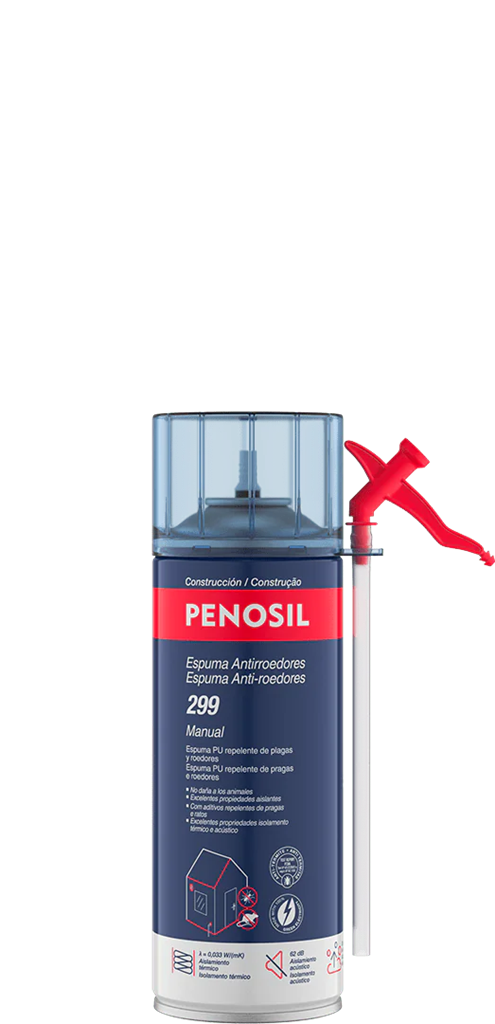 PENOSIL ESPUMA PU-299 ANTIROEDORES PISTOLA 365CC 