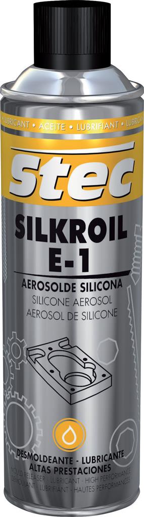 STEC ACEITE SILICONA SILKROIL E1 SPRAY 500ML(36733
