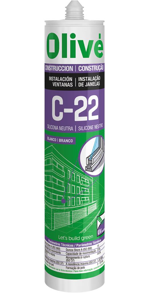 OLIVE SILICONA NEUTRA BLANCO C-22 300ML