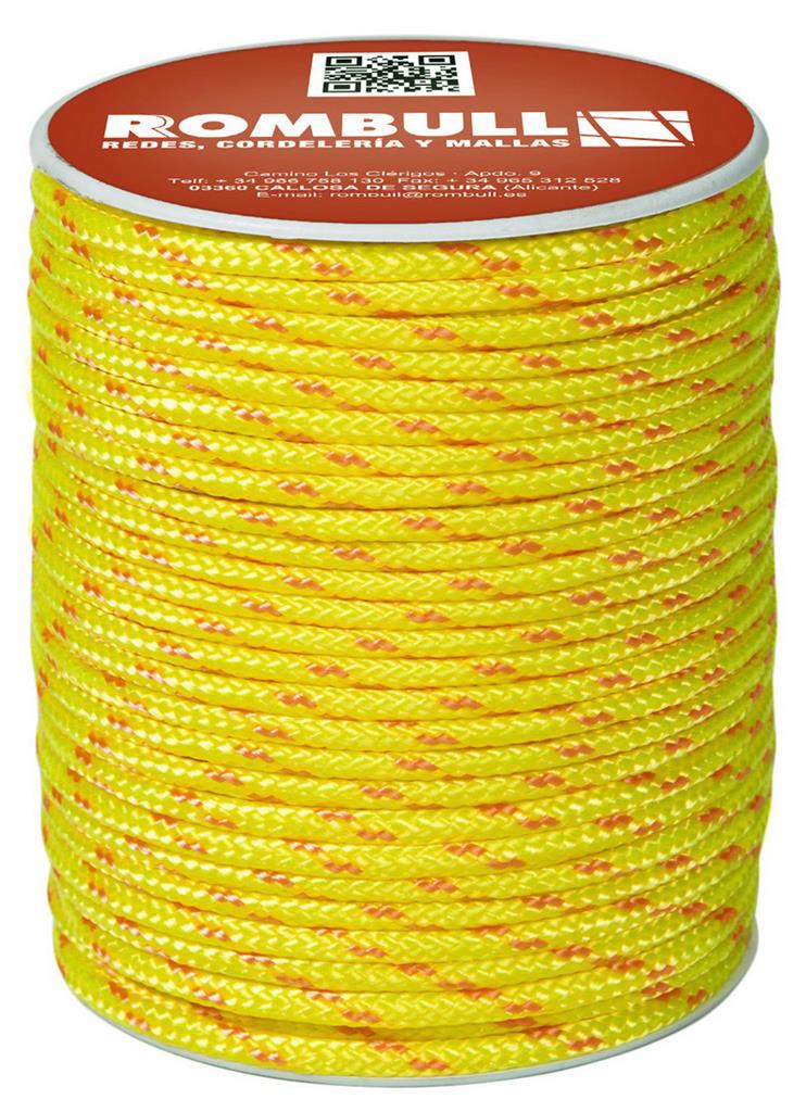 CORDON POLIES. 4MM 60M AMAR. FUOR. 427407006750