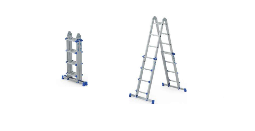 ESCALERA ZARGES WERNER TELESCOPICA 4+4 PELD. 48974