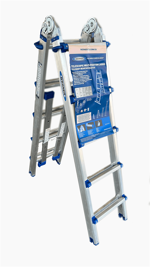 ESCALERA ZARGES WERNER TELESCOPICA 4+5 PELD. 48975