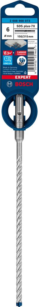 BOSCH 2.608.900.073 BROCA 7X SDS-PLUS Ø6X215MM
