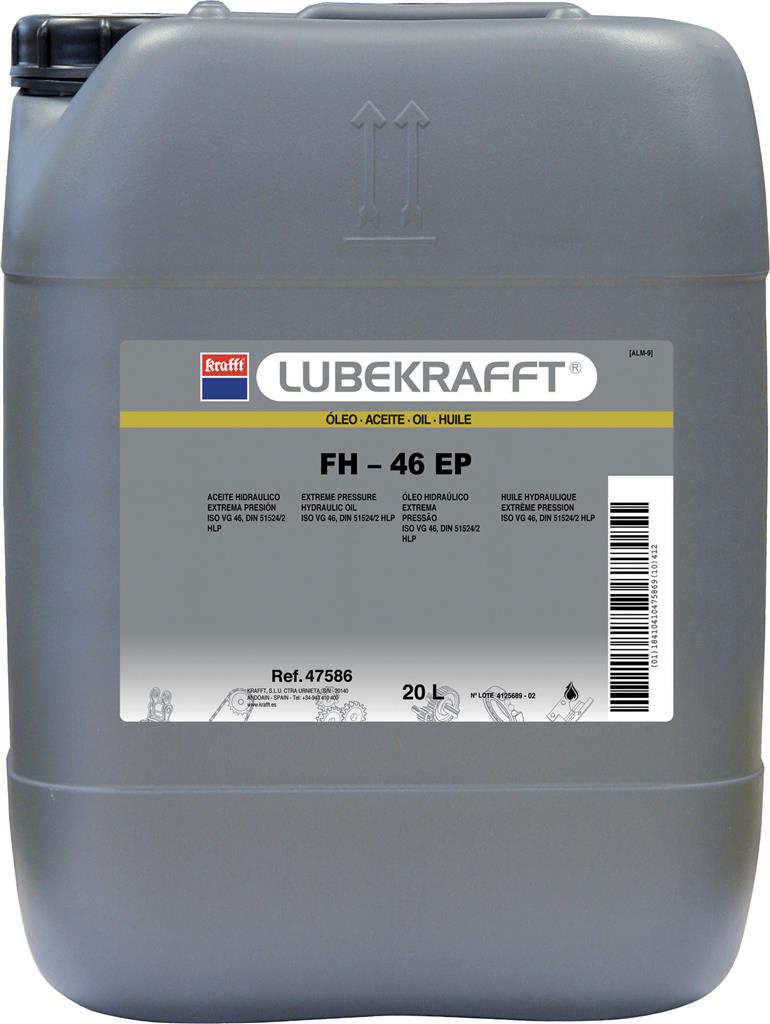 ACEITE HIDRAULICO KRAFFT FH-46 EP 20L (47586)