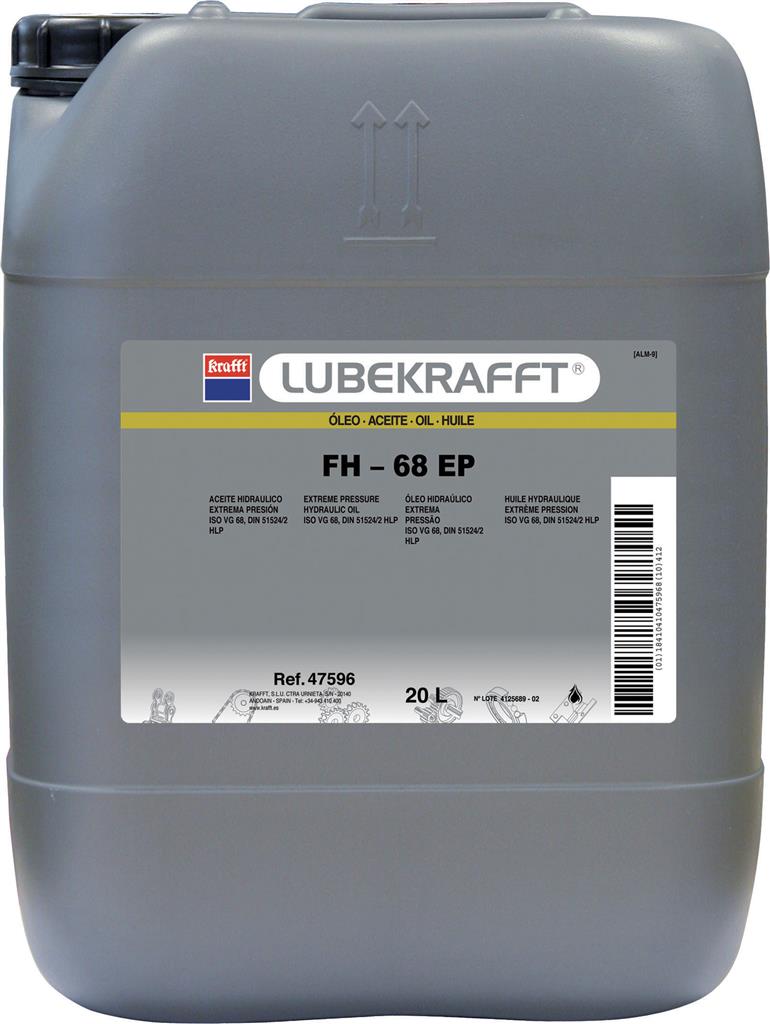 ACEITE HIDRAULICO KRAFFT FH-68 EP 20L (47596)