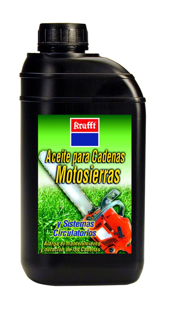 ACEITE CADENA MOTOSIERRA KRAFFT 1L (55944)