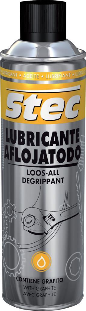 STEC ACEITE AFLOJATODO GRAFITO SPRAY 520CC (36723)