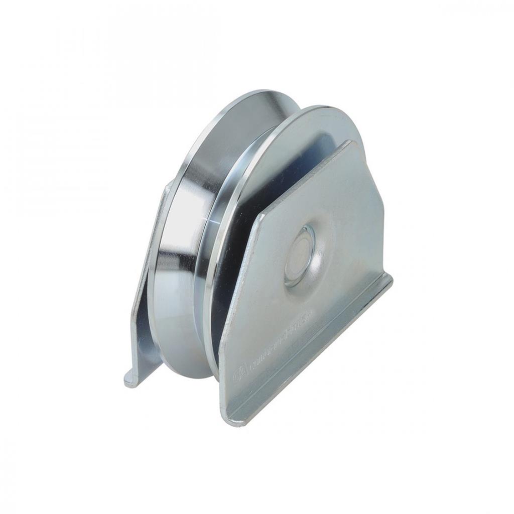 POLEA 30X80MM ANGULAR C/SOPORTE (25080)