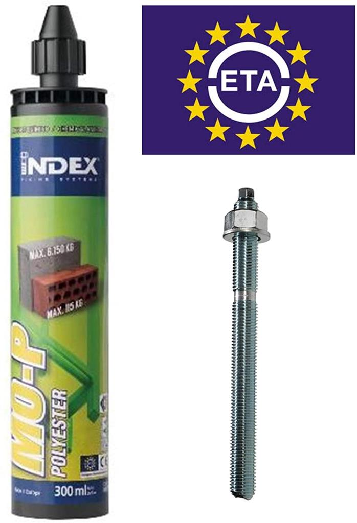 INDEX QUIMICO LADRILLO POLYESTER 300ML (MOP300)