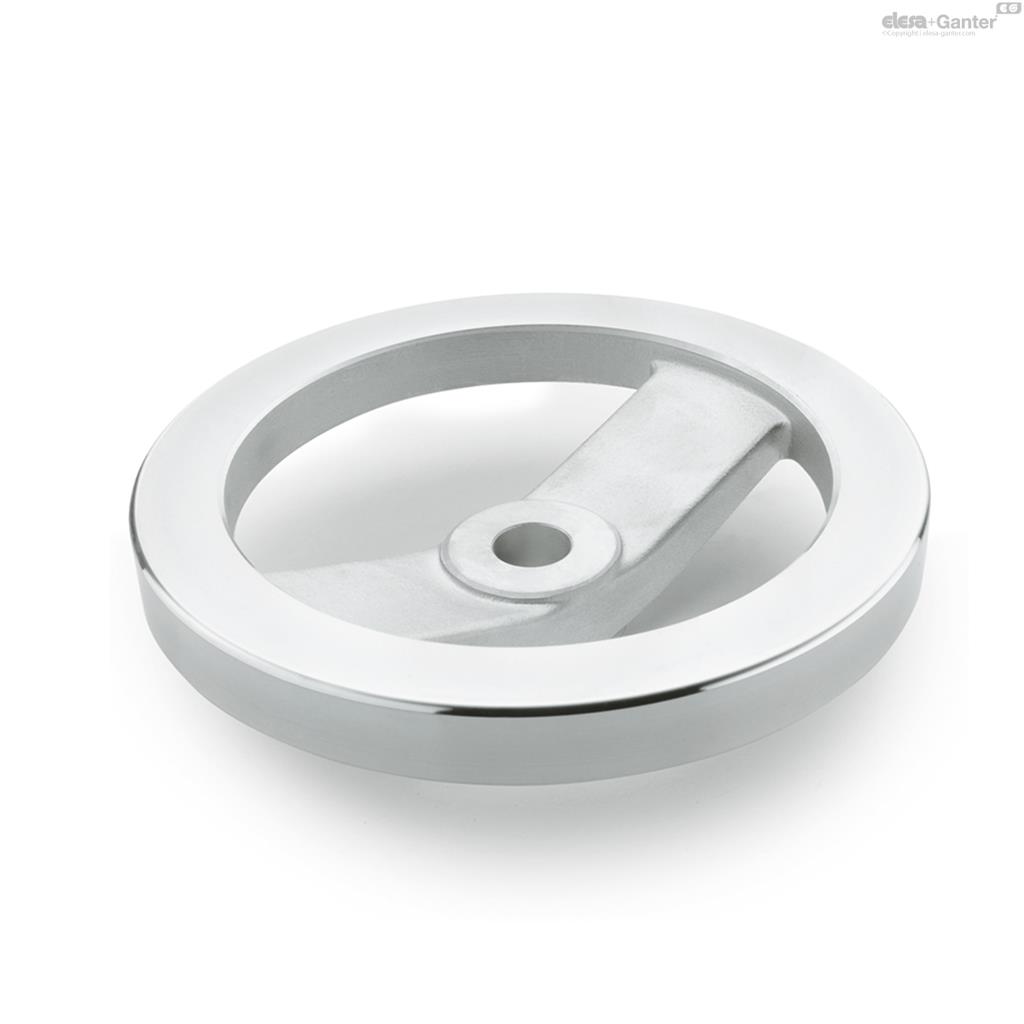 EG VOLANTE ALUMINIO Ø125 GN 322-125-B12-A