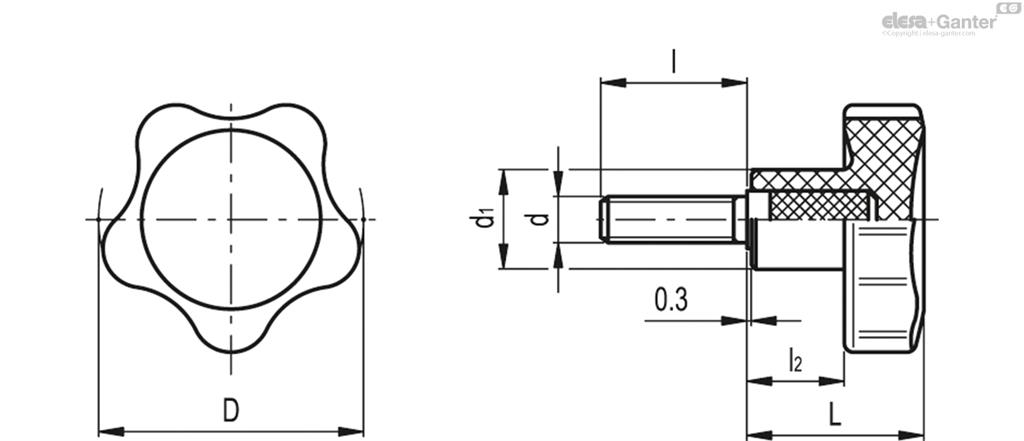 EG MANDO ONDUL. MACH VC.692/60-SST-p-M12X50 166595