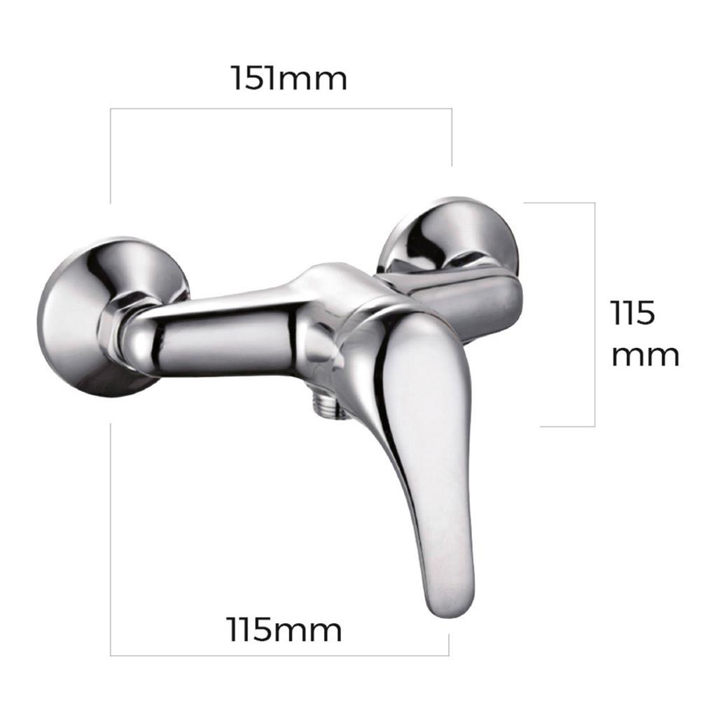 GRIFO MONOMANDO EMPOTRADO DUCHA (01163)