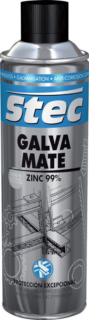 STEC GALVA MATE SPRAY 500ML (31733)