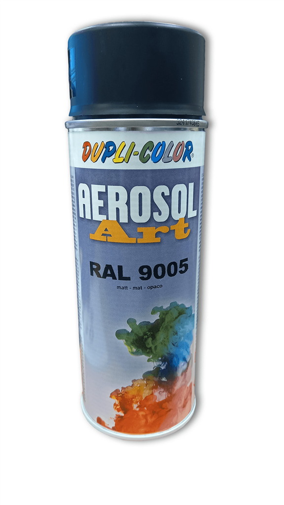 SPRAY DUPLI-COLOR RUST STOP RAL9005 400CC NEGRO