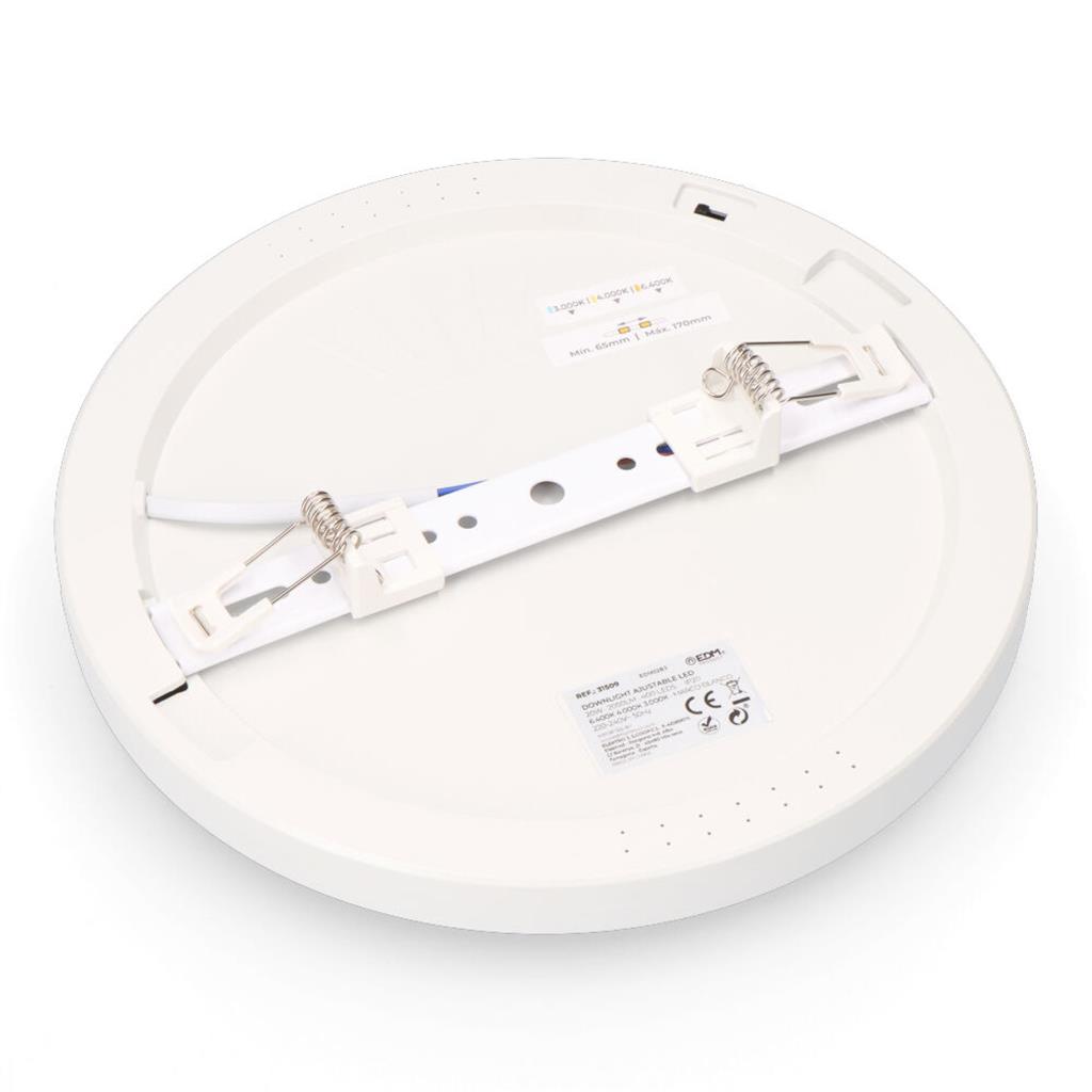 DOWNLIGHT LED 20W AJUSTABLE Ø22,5CM BLANCO (31509)