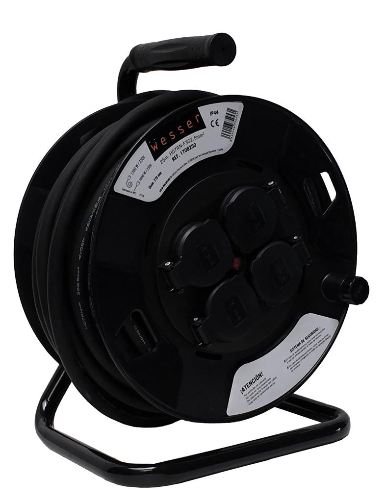ENROLLACABLE ELEC. 4T 25M 3X2,5MM IP44 (1708250)