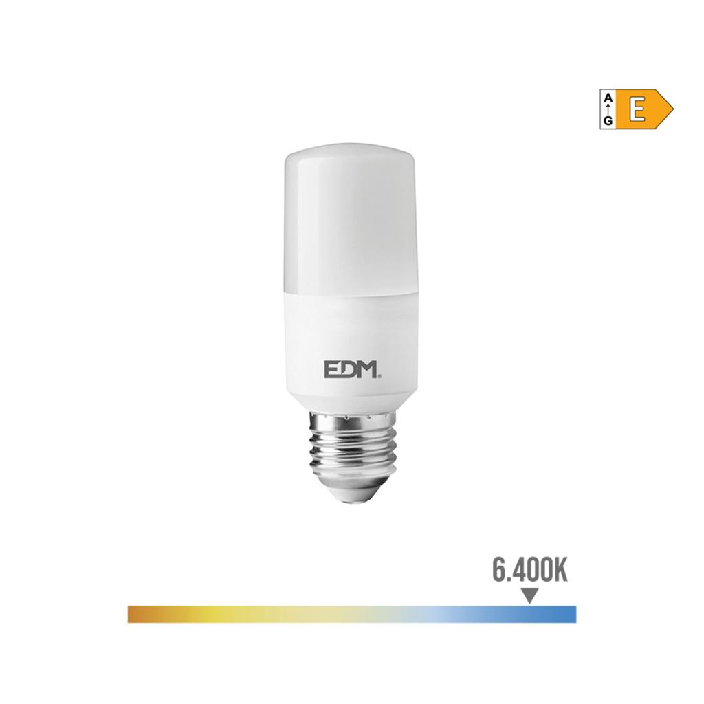 BOMBILLA TUBULAR LED E27 10W LUZ FRIA (98841)