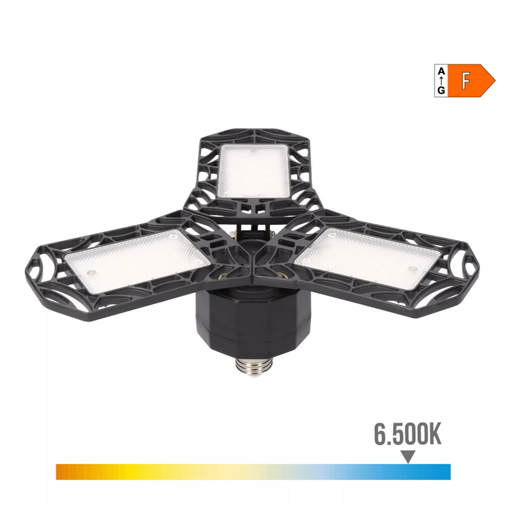 BOMBILLA "LEAF" LED E27 60W 6400Lm LUZ FRIA(35447)