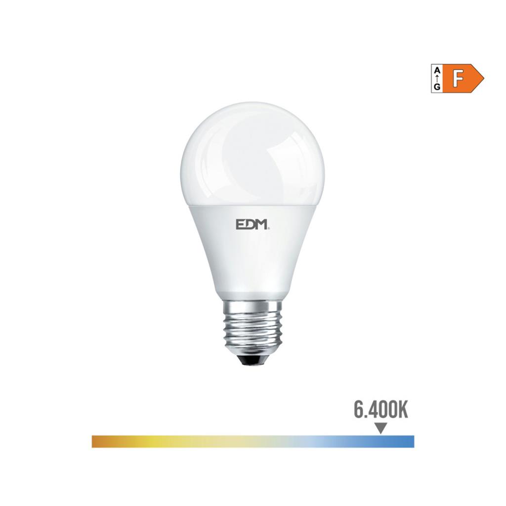 BOMBILLA STANDARD LED E27 10W LUZ FRIA (98324)