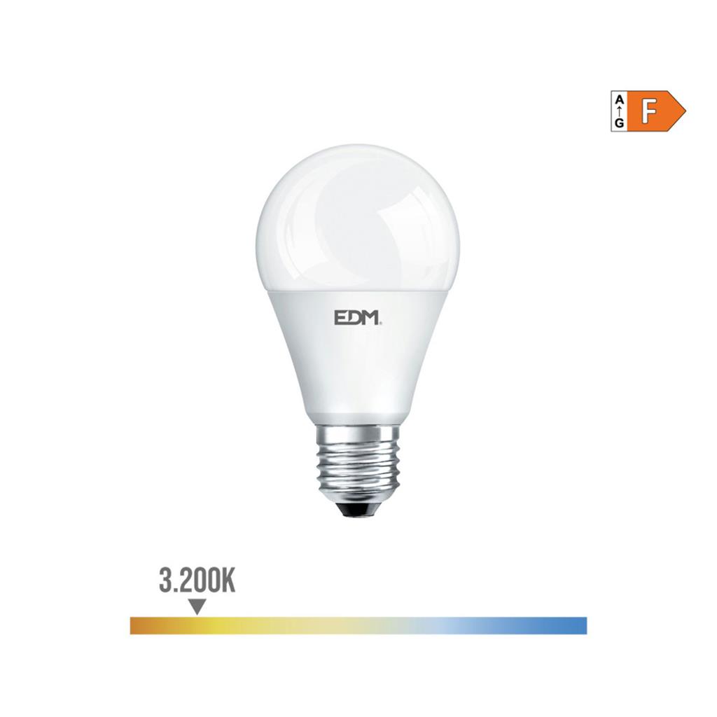 BOMBILLA STANDARD LED E27 10W LUZ CALIDA (98325)