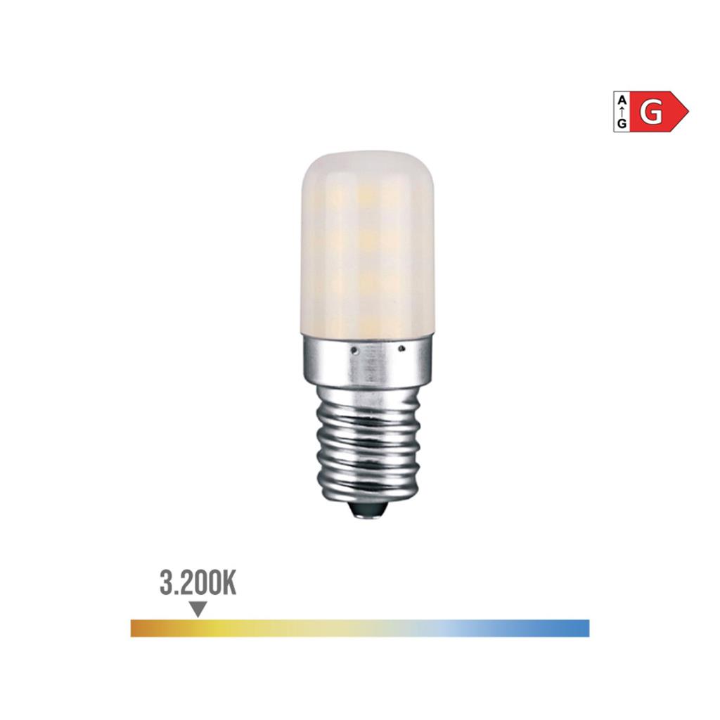 BOMBILLA PEBETERO LED E14 3W LUZ CALIDA (98891)