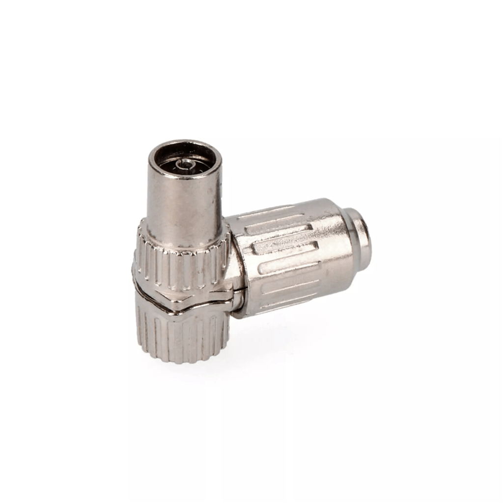 BASE HEMBRA TV ACODADA METALICA 9,5MM (50041)