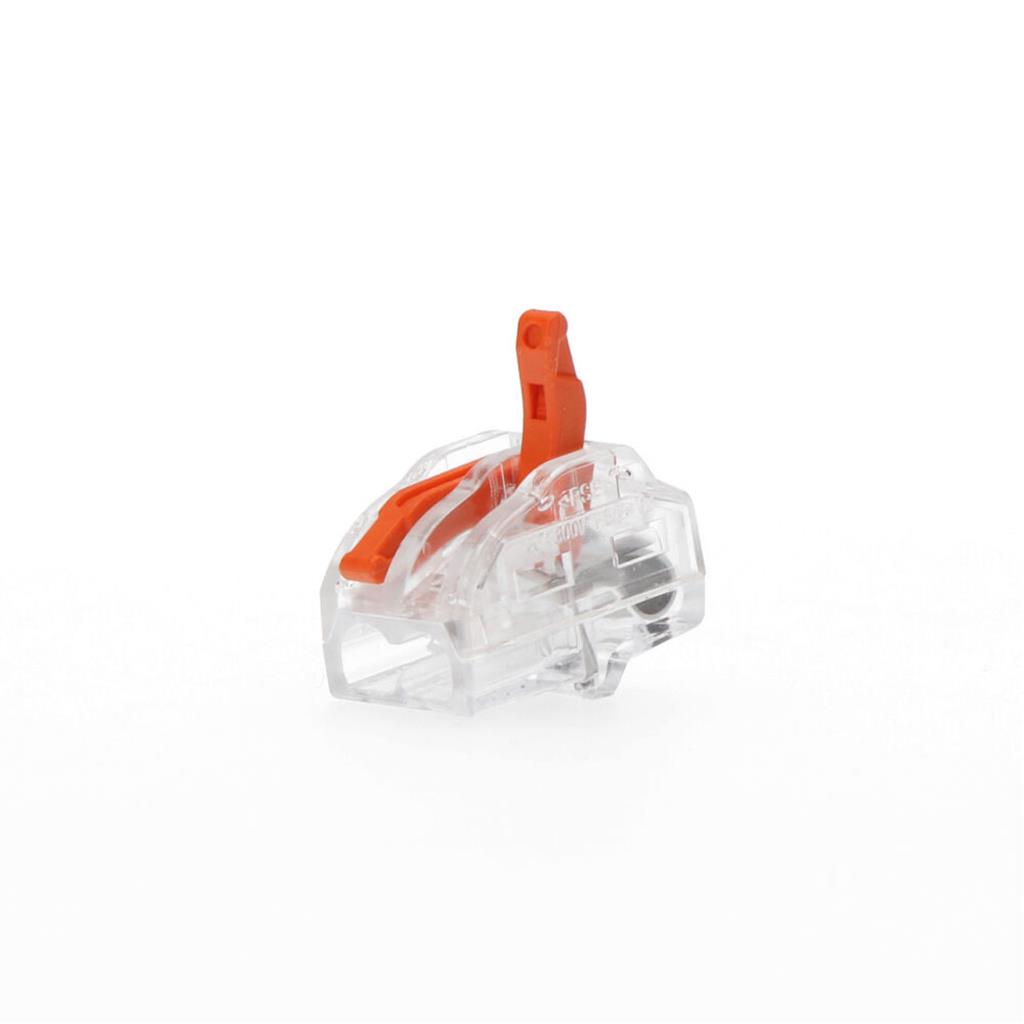 CONECTOR EMPALME 2 TOMAS 0,75A 2,5MM(5UD) (E63130)