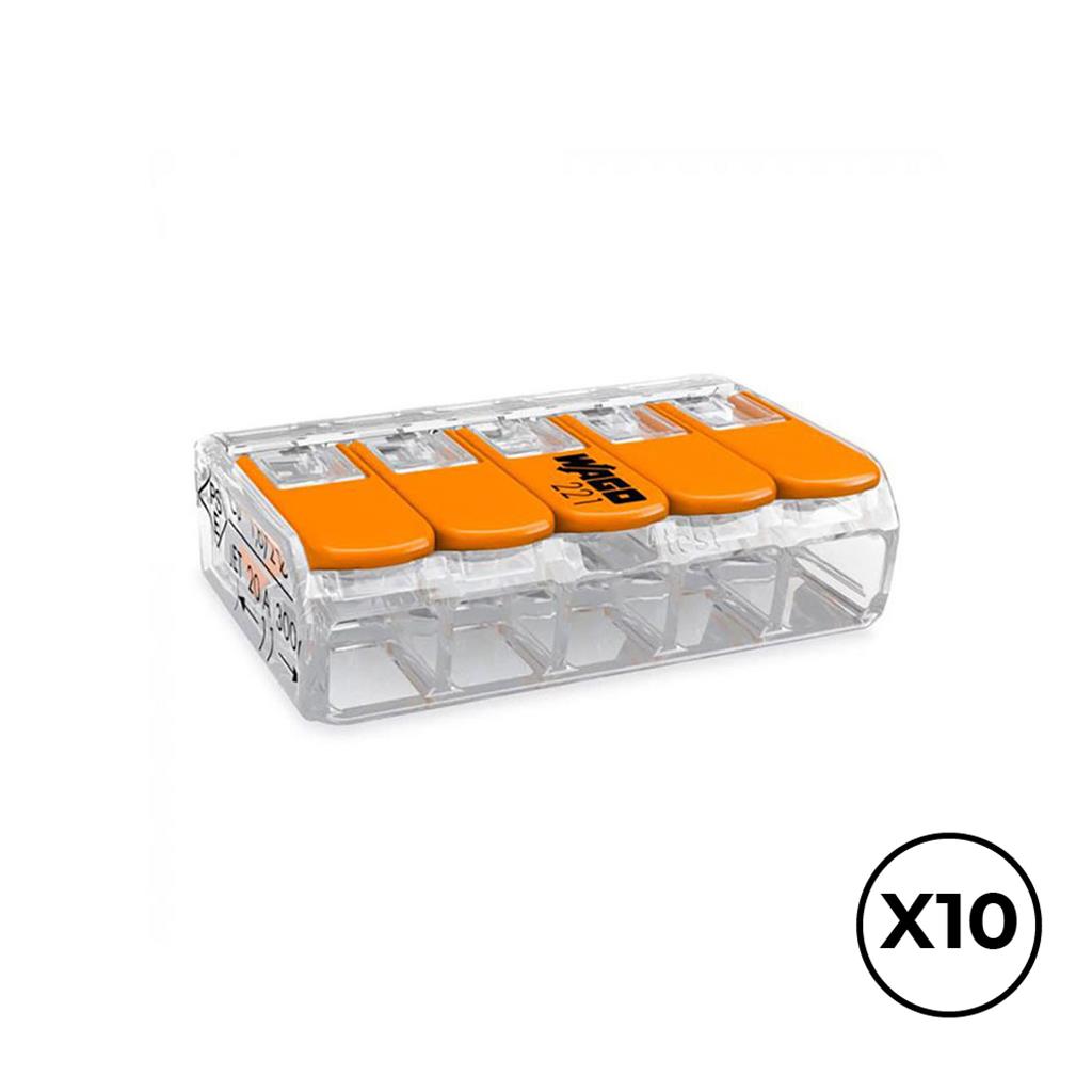CONECTOR RAP. PALANCA 5 VIAS 32A (10UD) (E63135)