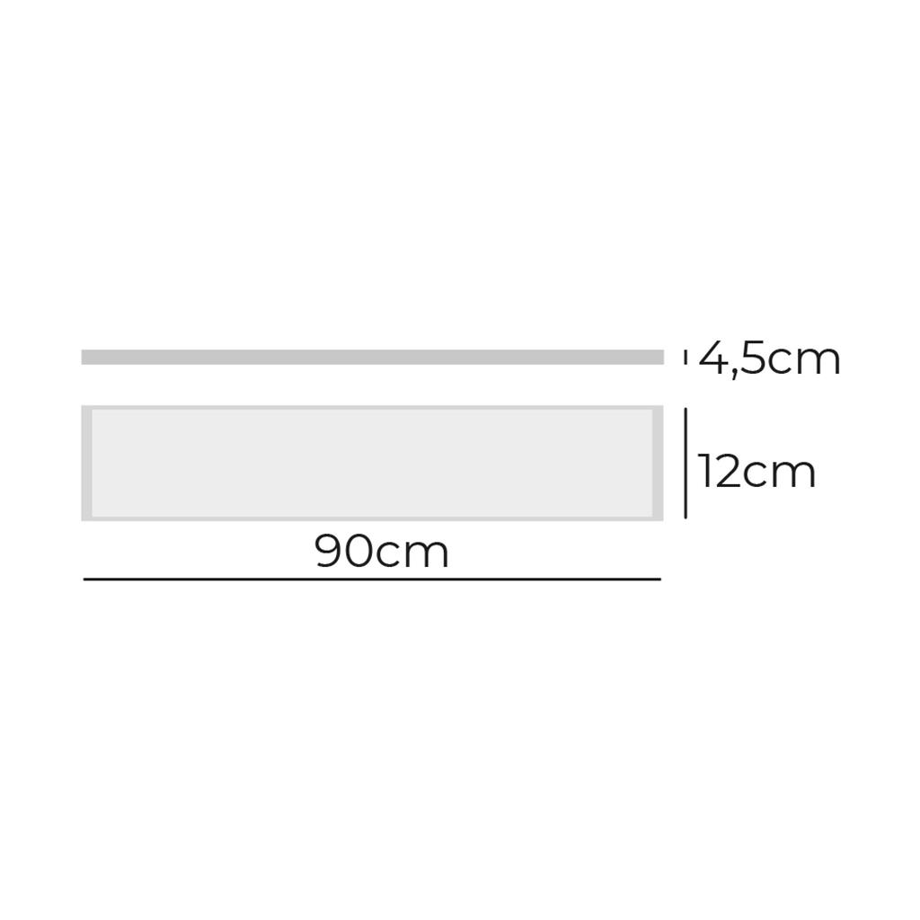 REGLETA LED 35W LUZ DIA 90X4.5X12CM (31754)