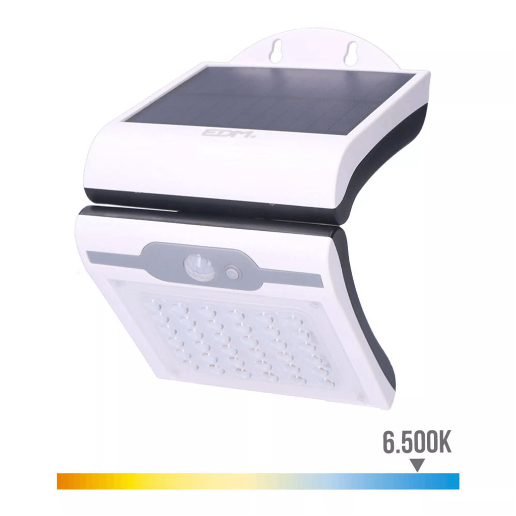 APLIQUE SOLAR 2W 220LM C/ SENSOR BLANCO (31846)