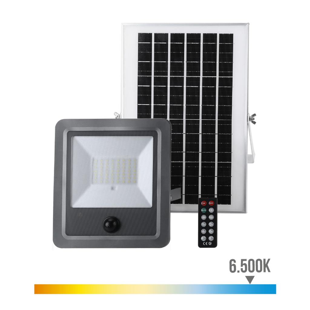 FOCO PROYECTOR SOLAR SLIM 100W 6.500K (31857)