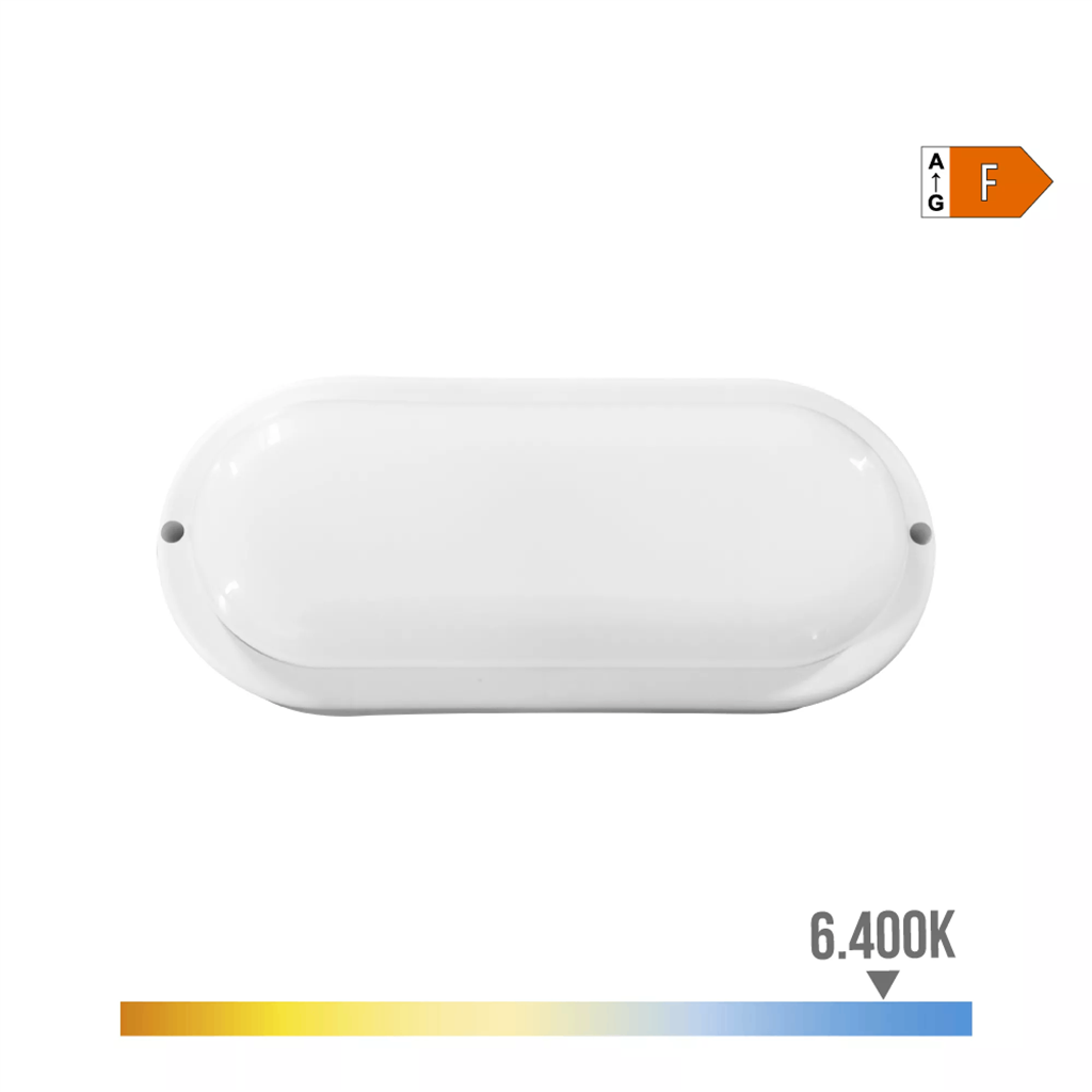 APLIQUE OVAL LED 18W 6400K 10,2X4,5X23CM  (32405)