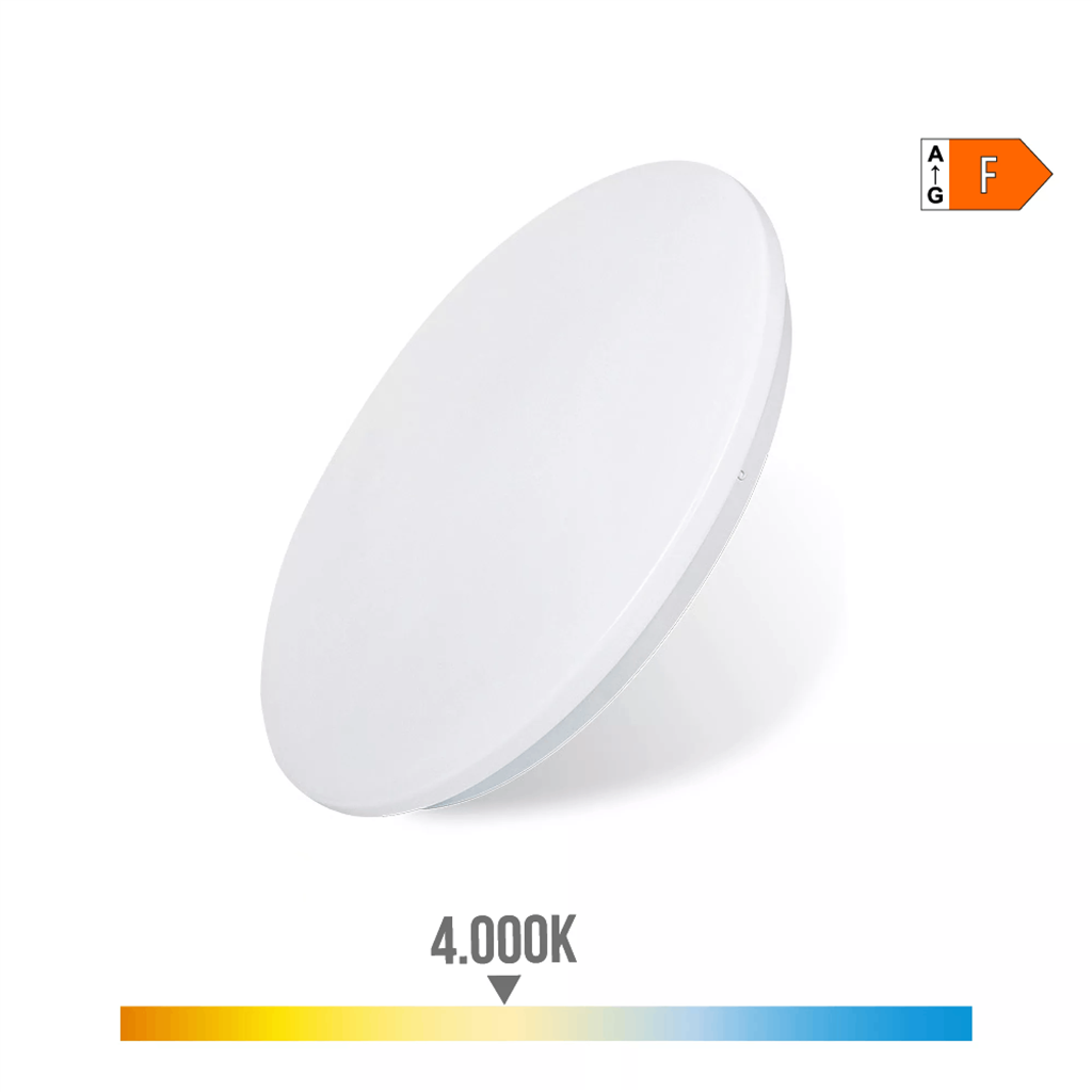 APLIQUE CIRCULAR SUPERF.18W 4000K Ø32,5CM (32517)