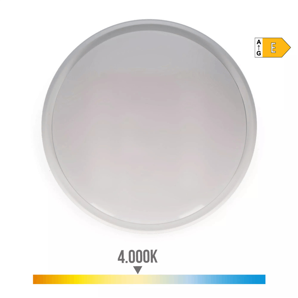 APLIQUE EXT. LED 18W CIRCULAR 4.000K  (34720)