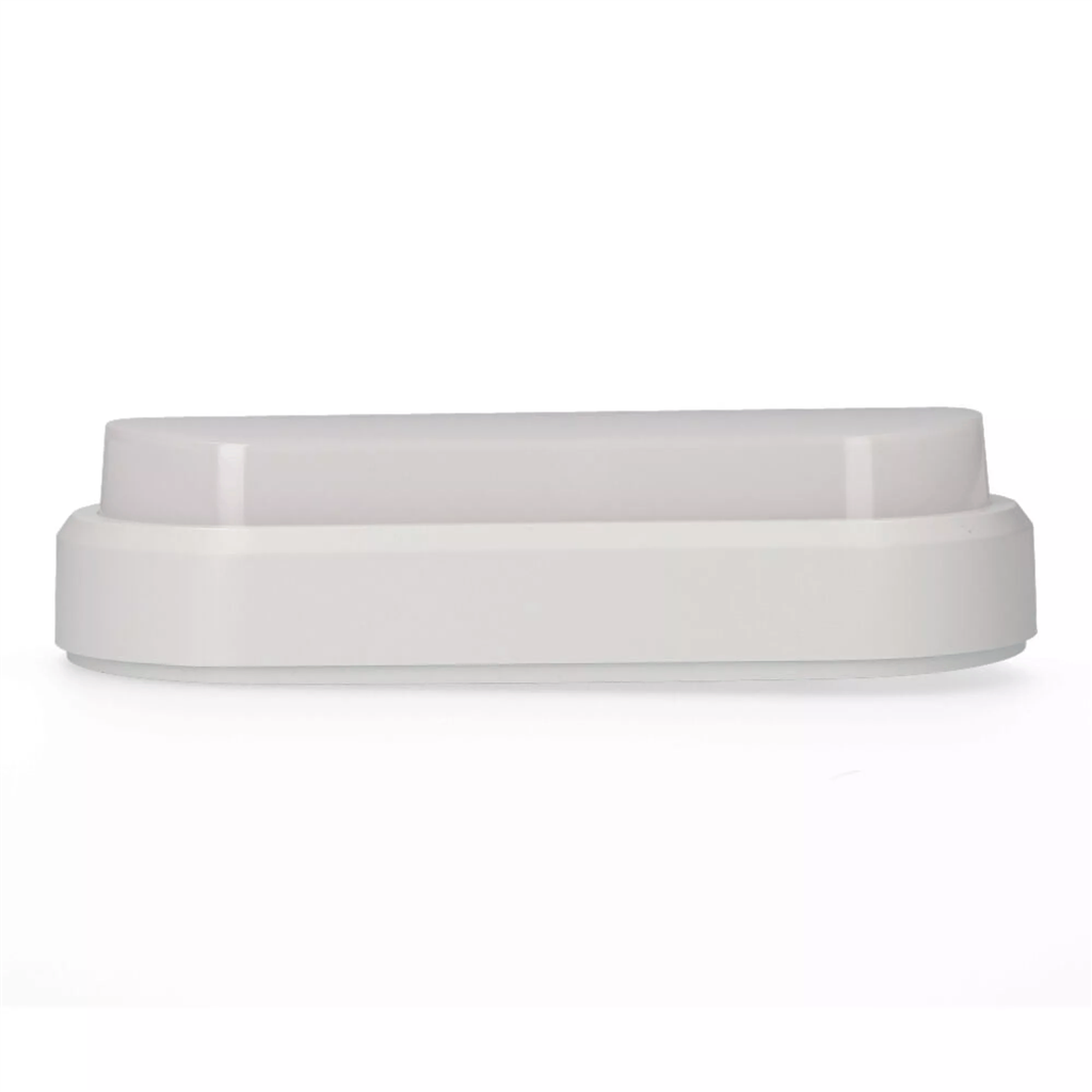 APLIQUE EXT. LED OVAL 18W Ø23CM LUZ DIA  (34721)