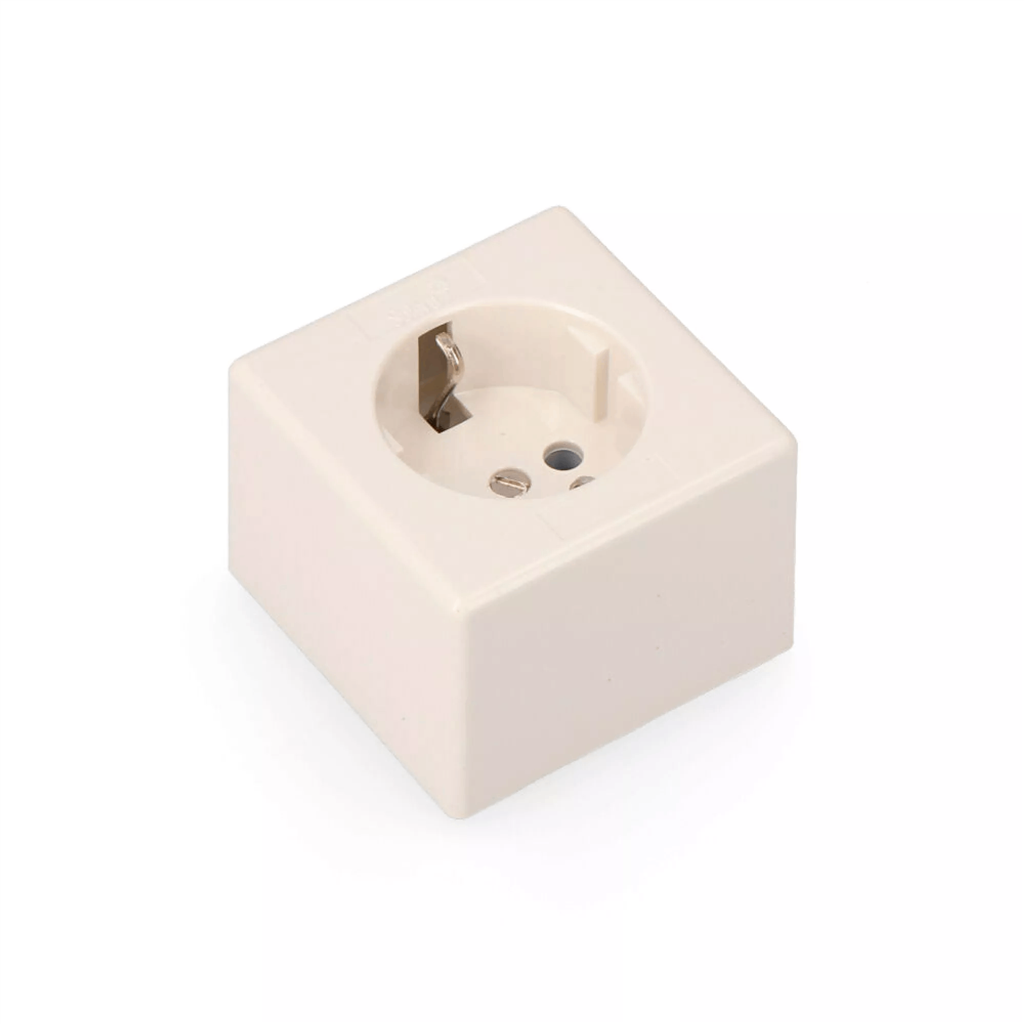 BASE TIPO F SUPERFICIE CUADRADA BLANCA (E41201)