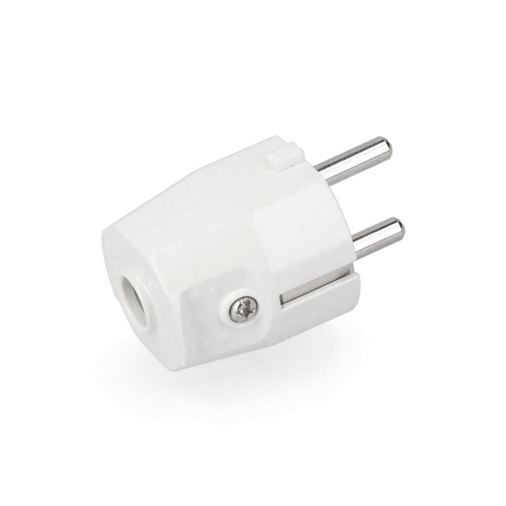 CLAVIJA TIPO F 10/16A T/TL 4,8MM BLANCA  (R40997)