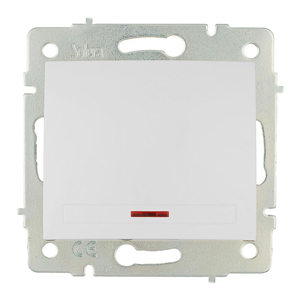 CONMUTADOR LUMINOSO 10AX 250V EUROPA (42902)