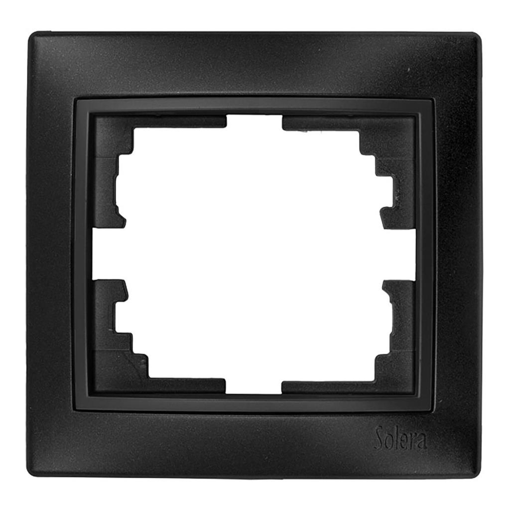 MARCO 1 ELEMENTO GRAFITO 83X81X10MM EUROPA (42950)