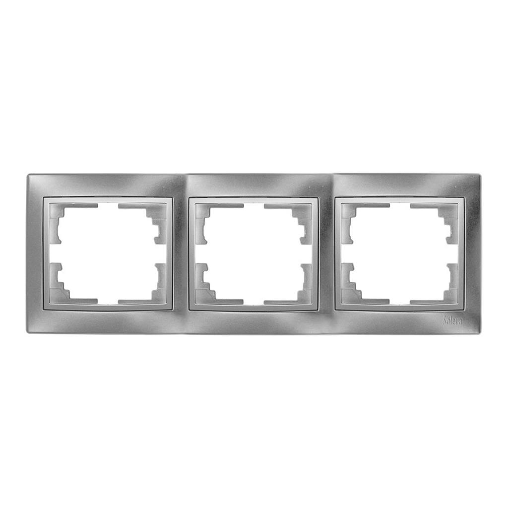MARCO 3 E. HORIZ. PLATA 225X81X10MM EUROPA (42957)