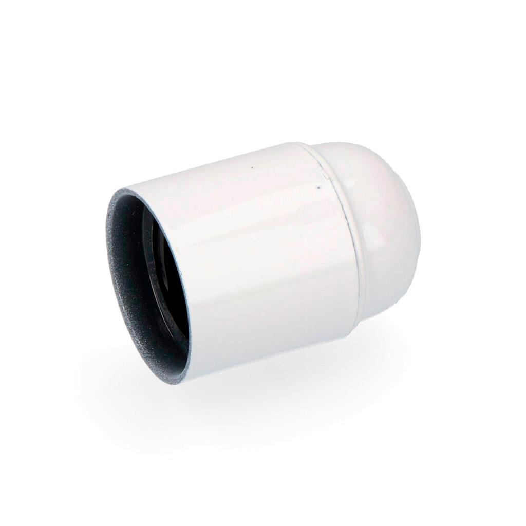 PORTALAMPARAS BAKELITA REFORZ. E27 BLANCO (44180)