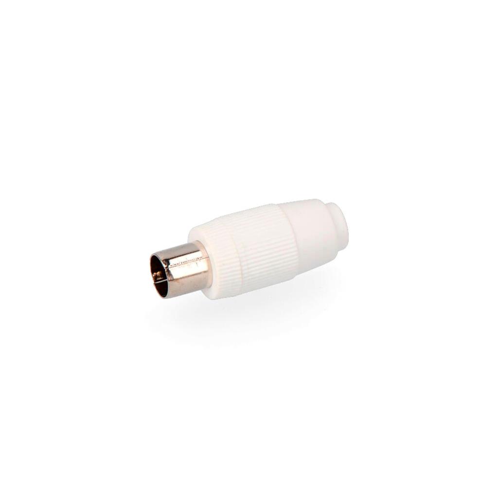 CLAVIJA TV 9,5MM. RECTA MACHO  (50001)