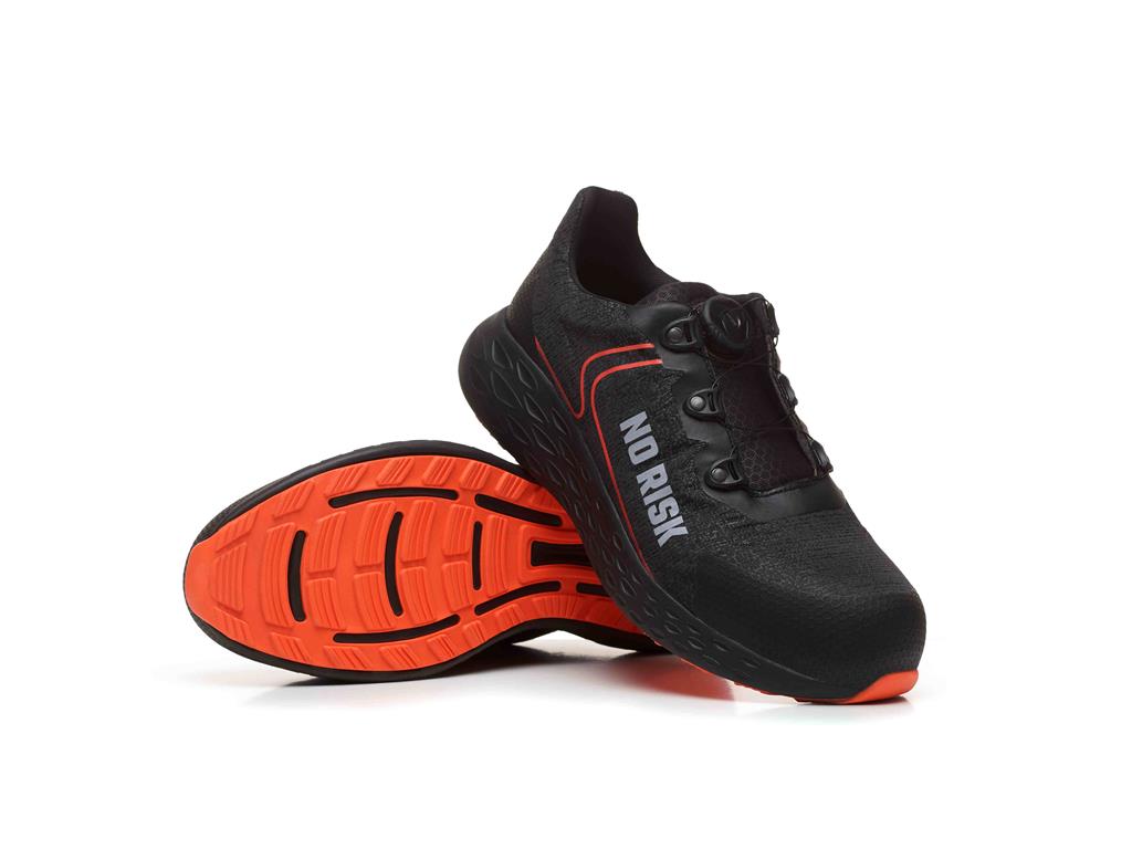 ZAPATO NO RISK PEGASUS GRIS FLS S1+P T-46 (1249.31
