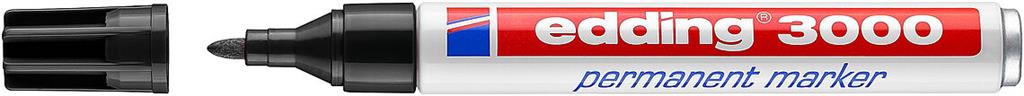 ROTULADOR EDDING E-3000 NEGRO (46240)