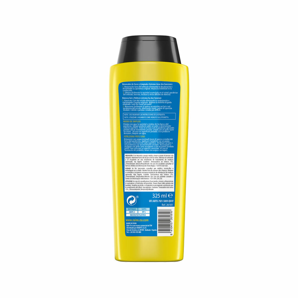 RAIN X RENOVADOR DE FAROS 325ML (26181)