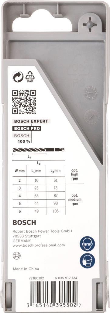BOSCH 2.608.595.525 BROCA MADERA SET 5PZAS.
