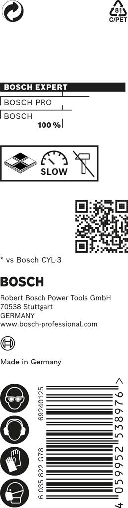 BOSCH 2.608.900.604 BROCA MULTIMATERIAL Ø4X40MM